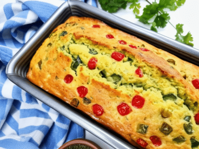 Cake Salé Sans Gluten et Sans Lactose