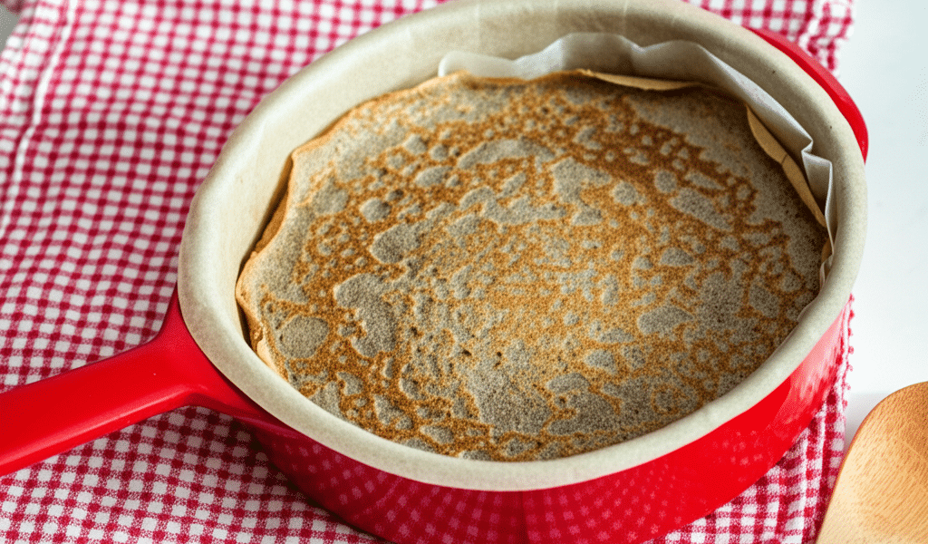 Crêpes de Sarrasin sans Gluten et sans Lactose