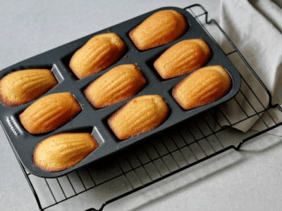 Madeleines Sans Gluten et Sans Lactose