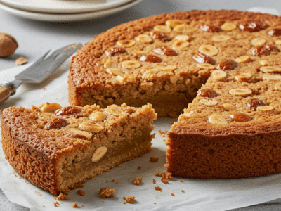 Amandier sans gluten : Gâteau moelleux aux amandes