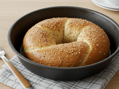Bagel sans gluten fait maison
