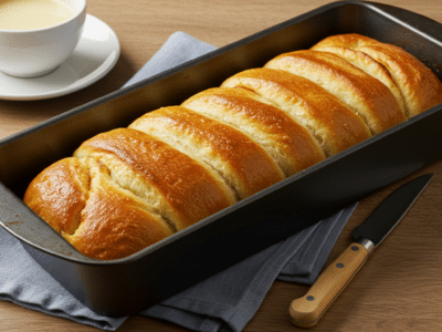 Baguette viennoise sans lactose maison