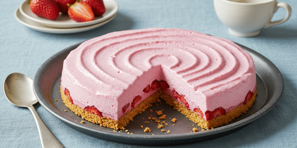 Bavarois Fraise Sans Gluten – Dessert Léger et Fruité