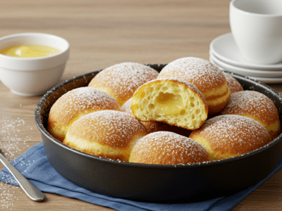 Beignets moelleux sans lactose