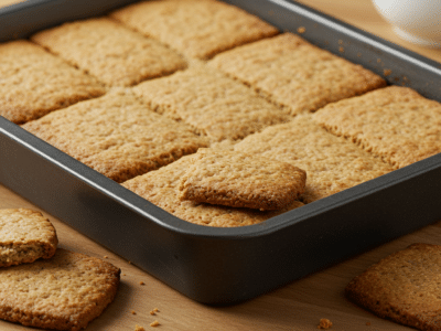 Biscuits Graham sans gluten maison