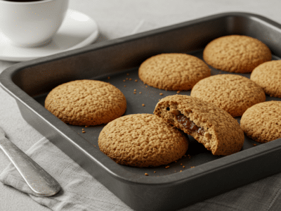Biscuits secs sans gluten et sans lactose