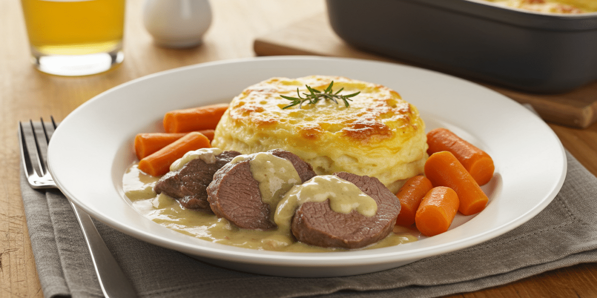 Blanquette de veau sans gluten traditionnelle