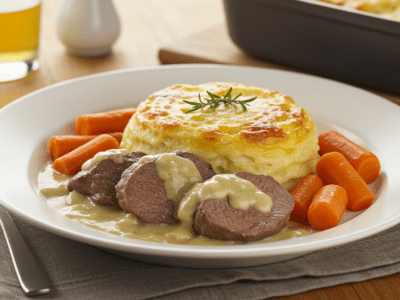 Blanquette de veau sans gluten traditionnelle