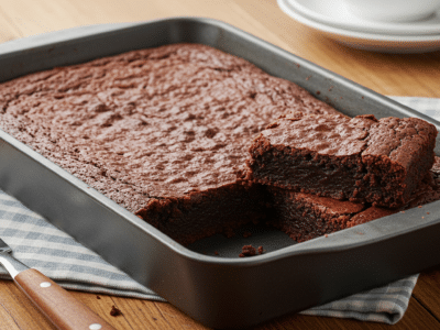 Brownie moelleux sans gluten et sans lactose