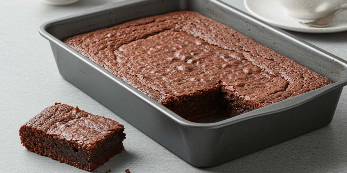 Brownie sans lactose moelleux et gourmand