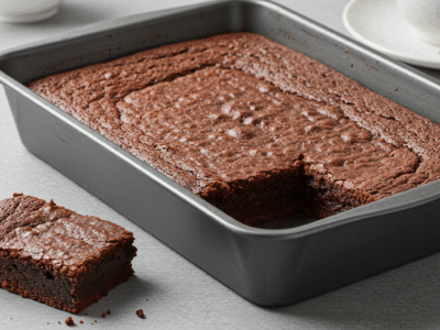 Brownie sans lactose moelleux et gourmand