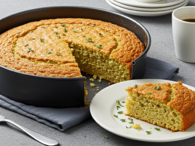 Cake au thon sans gluten et sans lactose