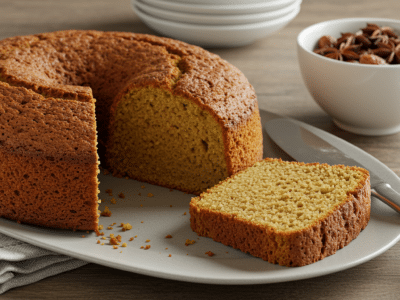 Cake moelleux au potiron sans gluten