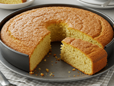 Cake moelleux sans gluten à la vanille