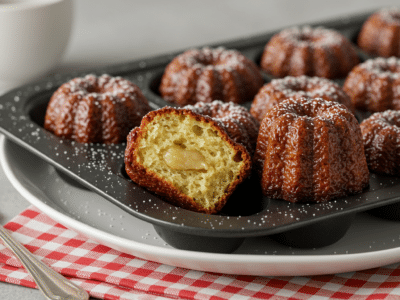 Cannelés Bordelais Sans Gluten et Sans Lactose