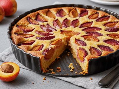Clafoutis aux abricots sans gluten