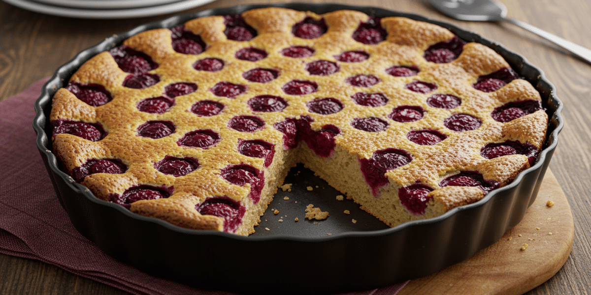 Clafoutis sans gluten aux cerises