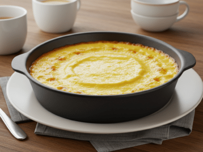 Crème anglaise sans gluten et sans lactose