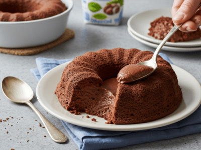 Crème au chocolat sans lactose onctueuse et gourmande