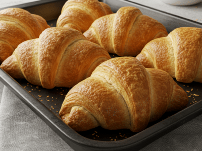 Croissants sans gluten maison