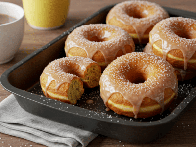 Donuts moelleux sans gluten