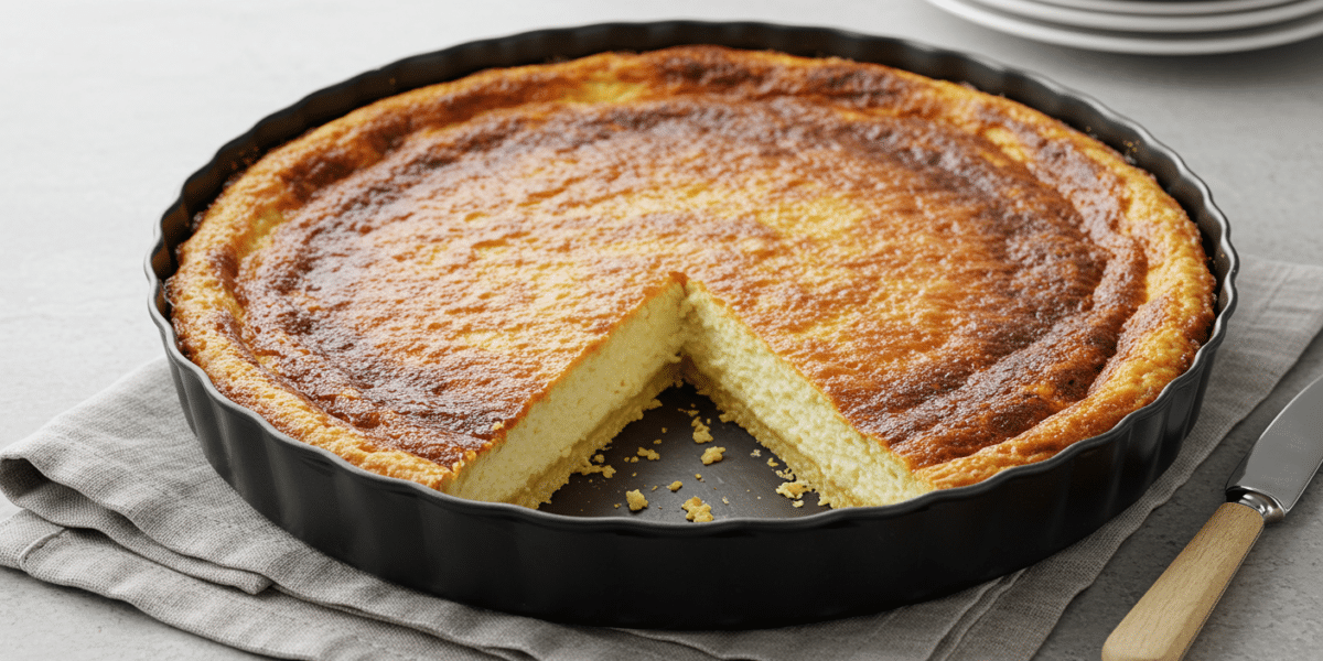 Flan pâtissier sans gluten traditionnel