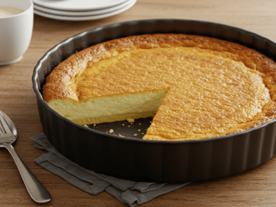 Flan pâtissier sans lactose au goût classique et texture veloutée