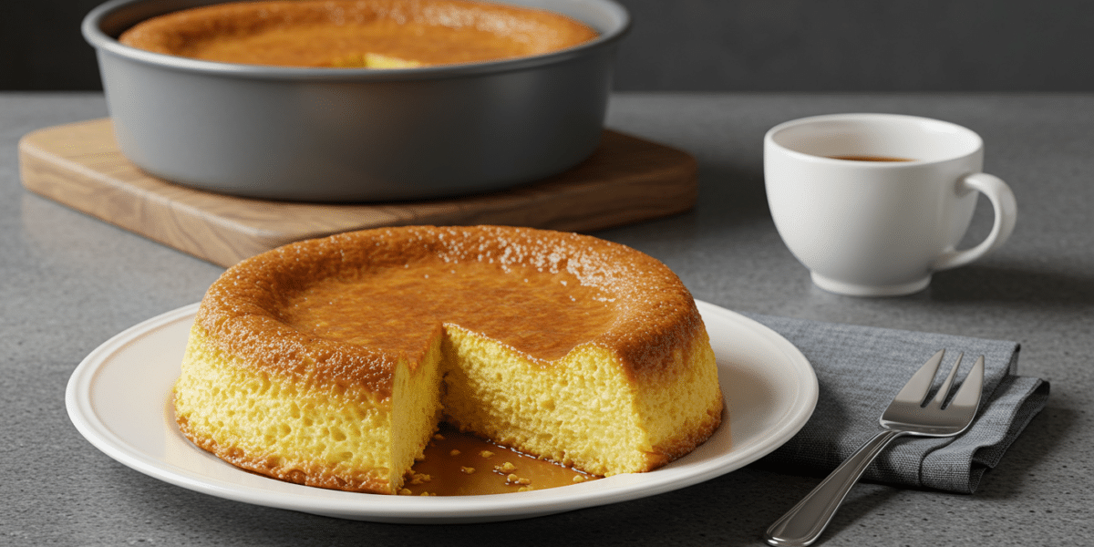 Flan sans gluten classique à la vanille