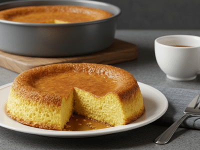 Flan sans gluten classique à la vanille