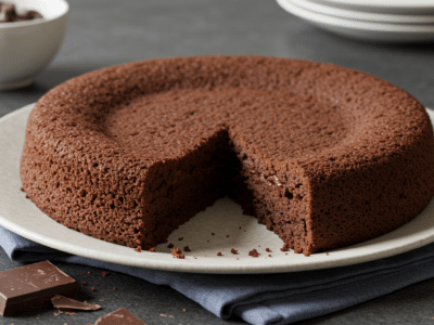 Fondant au chocolat sans gluten et sans lactose