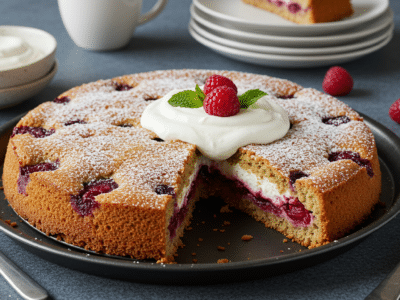 Forêt Noire sans gluten et sans lactose