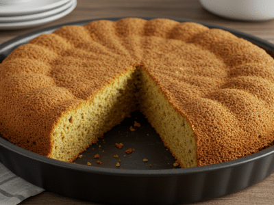 Génoise sans gluten et sans lactose moelleuse