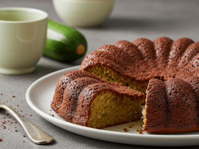Gâteau Courgette Chocolat Sans Gluten