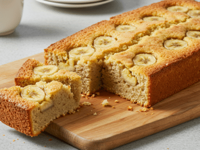 Gâteau à l&rsquo;ananas sans gluten et sans lactose