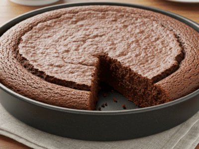 Gâteau au chocolat moelleux sans gluten