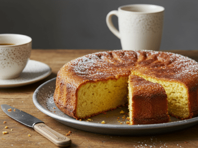 Galette comtoise sans gluten : gâteau traditionnel moelleux et gourmand