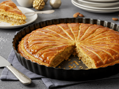Galette des Rois à la Frangipane Sans Gluten et Sans Lactose