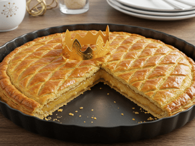 Galette des Rois sans gluten à la frangipane