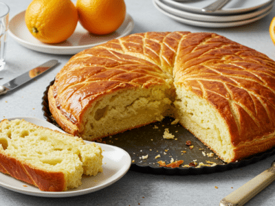 Galette des rois briochée sans gluten