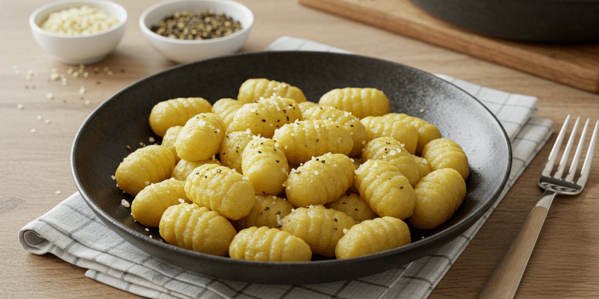 Gnocchi de patate douce sans gluten