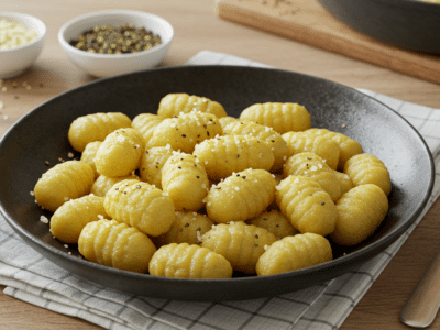 Gnocchi de patate douce sans gluten