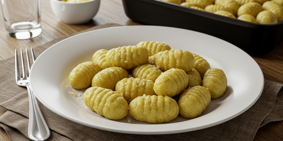 Gnocchis sans gluten maison à base de pommes de terre