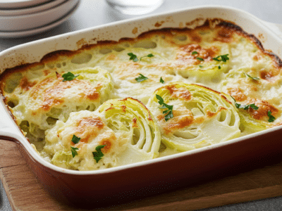 Gratin de chou-fleur sans gluten et sans lactose