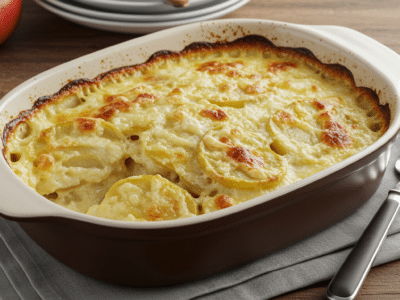 Gratin de pommes de terre sans gluten et sans lactose