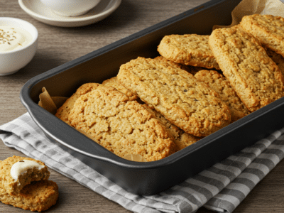 Gressins sans gluten et sans lactose maison