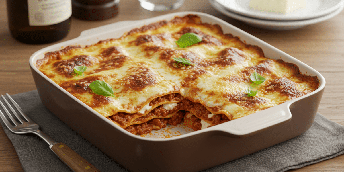 Lasagnes sans gluten Barilla, recette traditionnelle revisitée