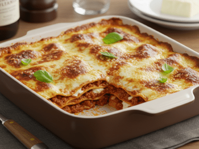 Lasagnes sans gluten Barilla, recette traditionnelle revisitée
