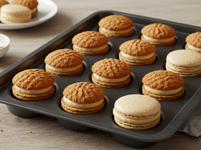 Macarons sans gluten et sans lactose