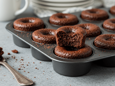 Mini fondants au chocolat sans gluten