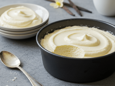 Mousse Vanille Sans Lactose – Dessert léger et gourmand